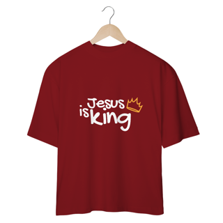 Nome do produto CAMISETA OVERSIZED | JESUS IS KING