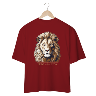 Nome do produto CAMISETA OVERSIZED | LEÃO DA TRIBO DE JUDÁ
