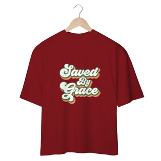 Nome do produto CAMISETA OVERSIZED |  SAVED BY GRACE
