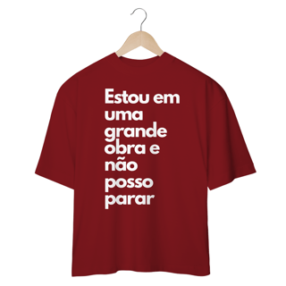 Nome do produto CAMISETA OVERSIZED | GRANDE OBRA