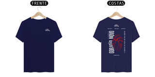 Nome do produto Camiseta novo coração - mult cores