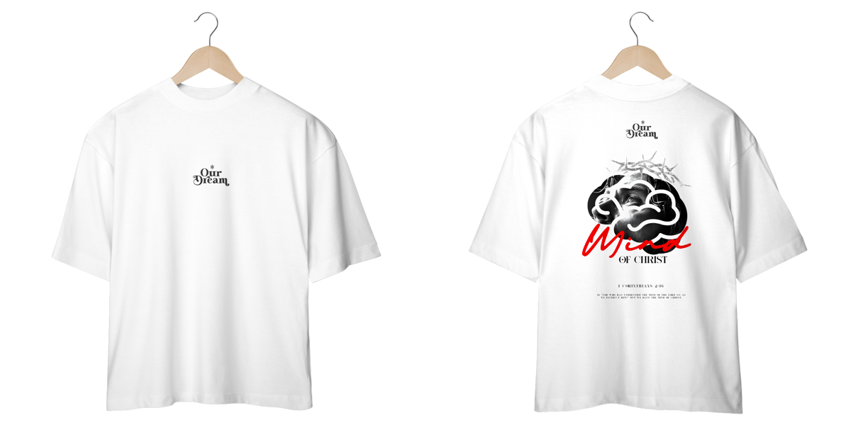 Nome do produto: Camisita Oversized - Mind of Christ