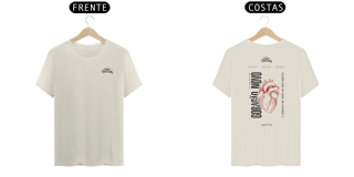 Nome do produto Camiseta coração novo T-shirt Pime - Branca