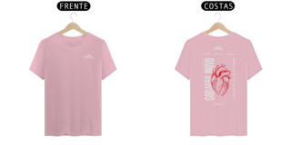 Nome do produto Camiseta novo coração - mult cores