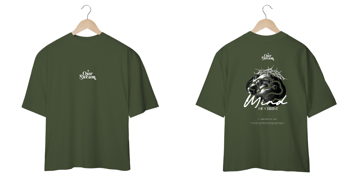 Nome do produto: Camisa oversized - Mind of Christ