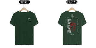 Nome do produto Camiseta novo coração - mult cores