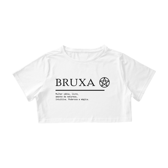 Camisa Cropped - Bruxa 