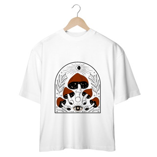Nome do produto Camiseta Oversized - Cogumelos Mágicos