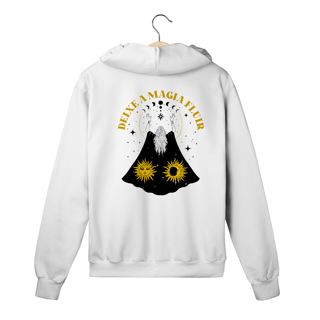 Nome do produto Moletom Com Zíper - Deixe a Magia Fluir