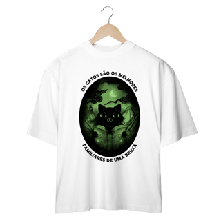 Nome do produto Camiseta Oversized - Gatos Nossos Melhores  Familiares