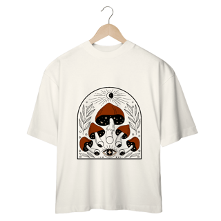 Nome do produto Camiseta Oversized - Cogumelos Mágicos