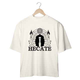 Nome do produto Camiseta Oversized - Hecate (Estampa preta)
