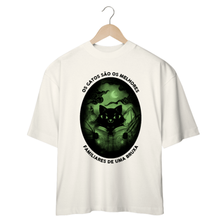 Nome do produto Camiseta Oversized - Gatos Nossos Melhores  Familiares