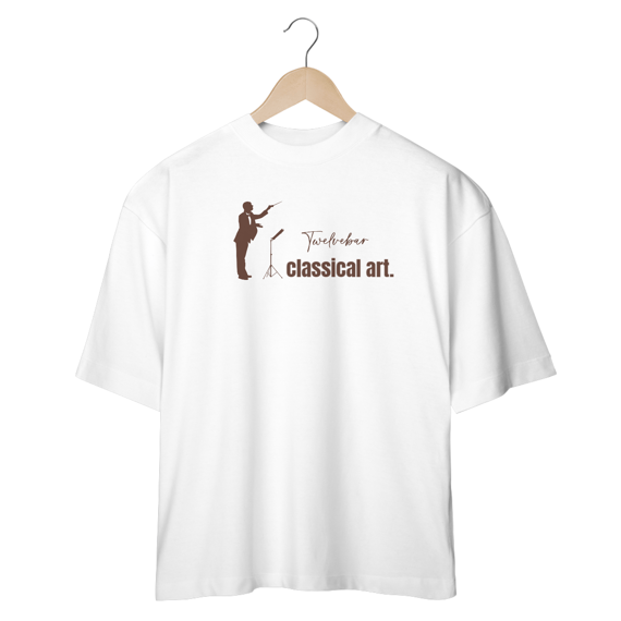 Camiseta Oversized classical art.