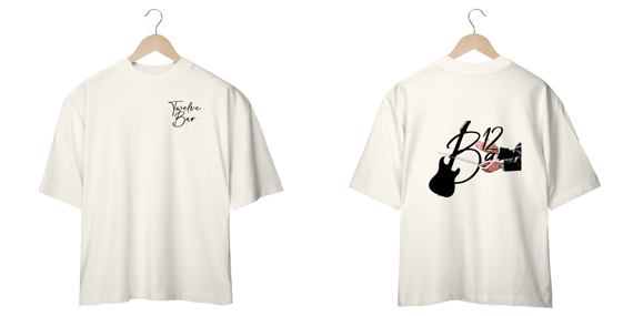 Camiseta Oversized Maestro - Off-Whitte