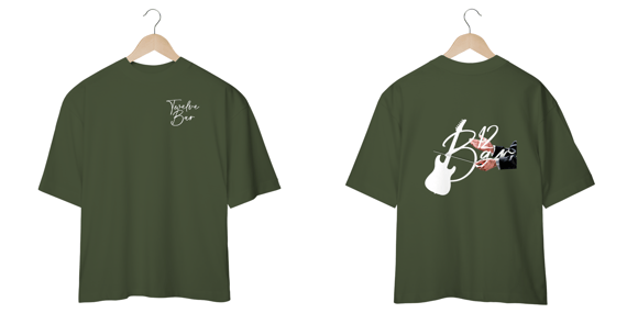 Camiseta Oversized Maestro - Verde Musgo