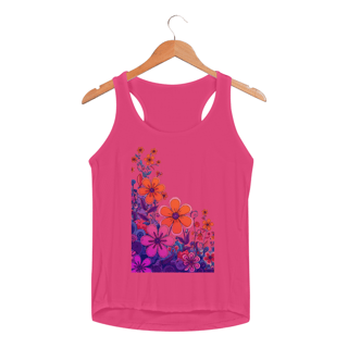 Nome do produto Regata Fem Sportv Dry Uv JARDIN FLORAL