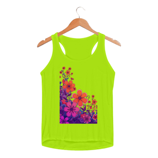 Nome do produto Regata Fem Sportv Dry Uv JARDIN FLORAL