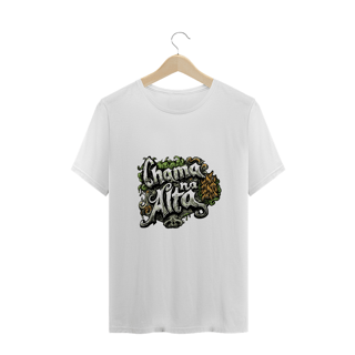 Camiseta Plus Size Chama na Alta