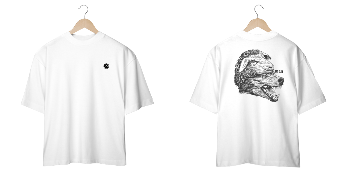 Nome do produto: Lobo e Cordeiro - Oversized