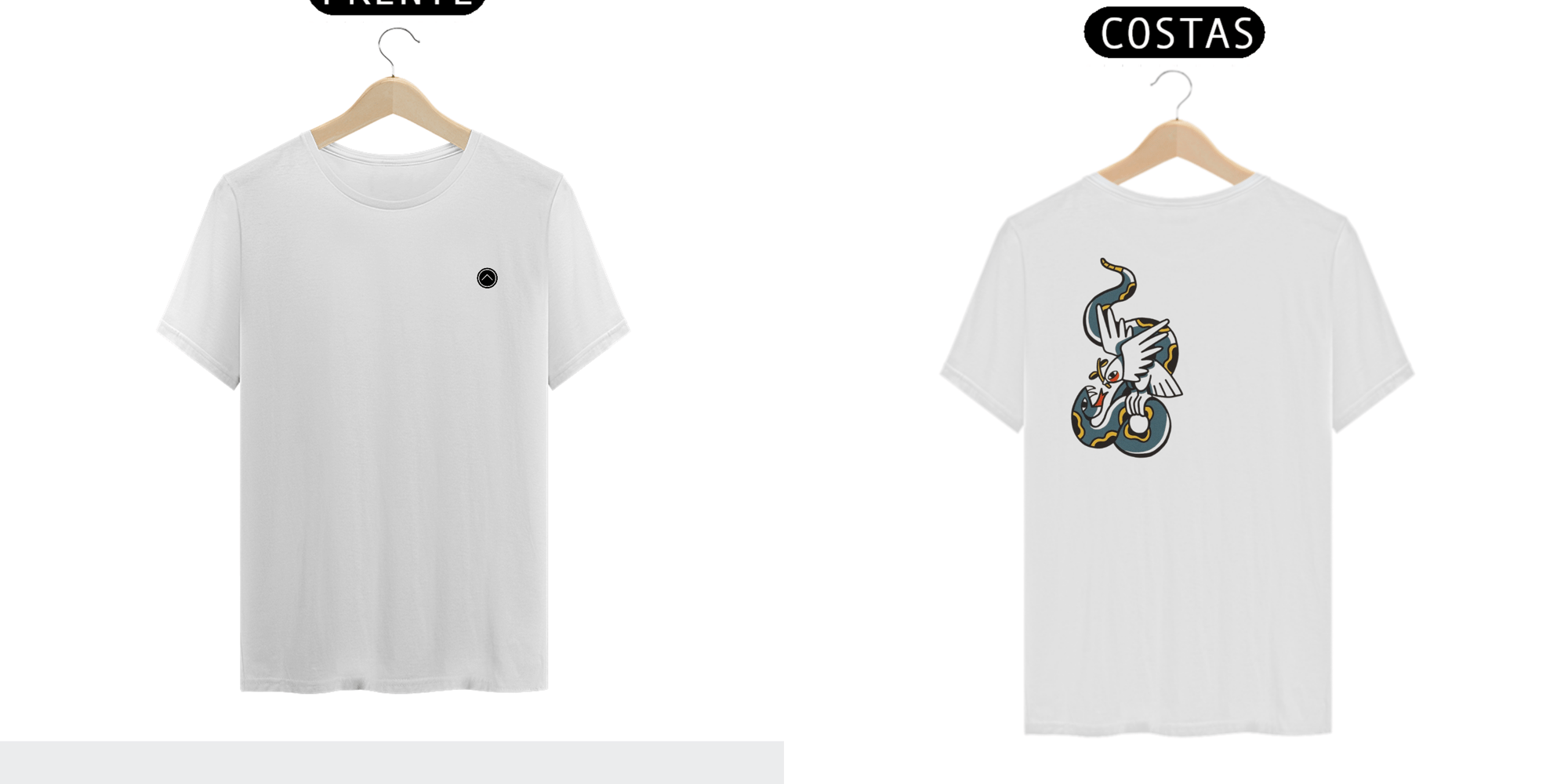 SERPENTE E A POMBA - T-Shirt