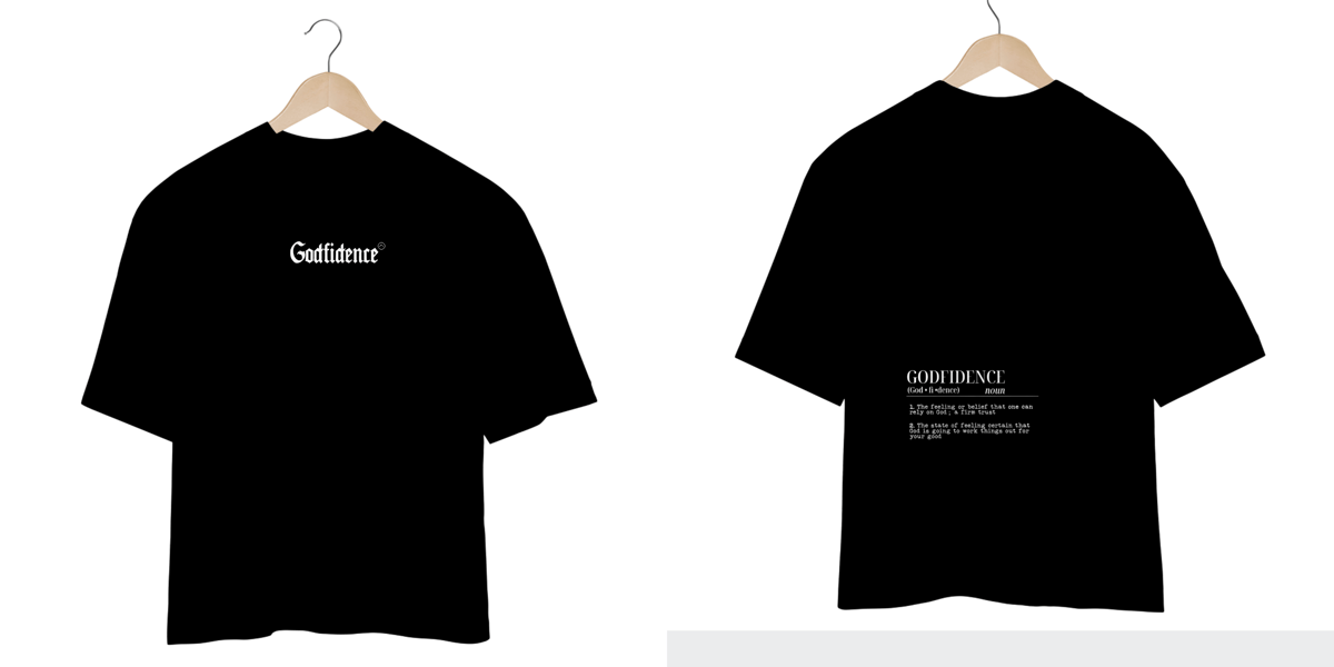 Nome do produto: GODFIDENCE - OVERSIZED