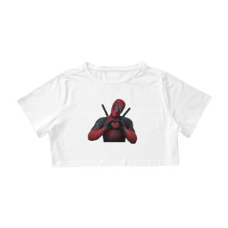 Nome do produto Camiseta Dead Pool -  Cropped