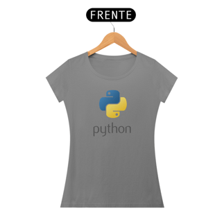 Nome do produto Camiseta Python