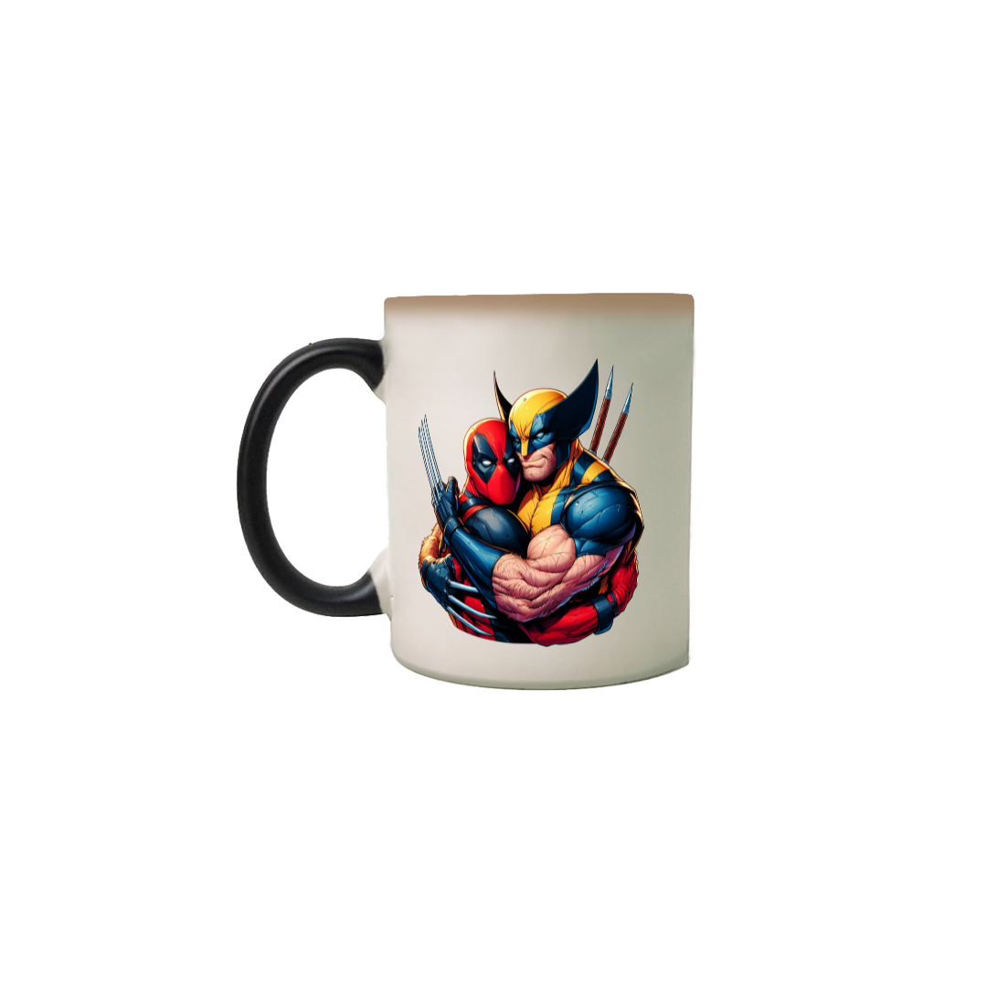 Caneca mágica Deadpool & Wolverine 