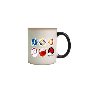 Nome do produto Caneca mágica Linux
