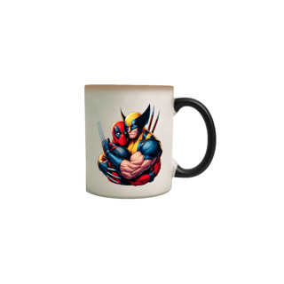 Nome do produto Caneca mágica Deadpool & Wolverine 