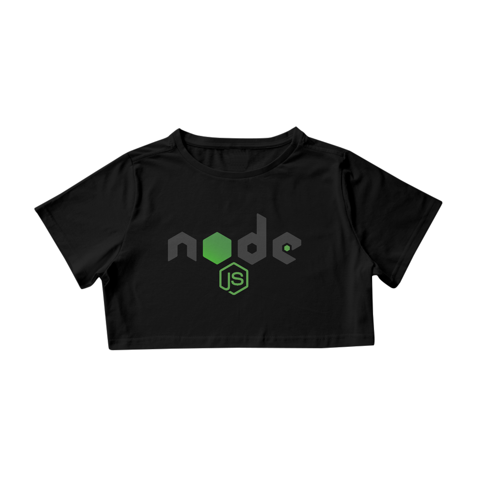 Camiseta Nodejs - Cropped 