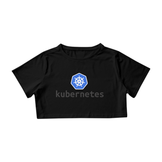 Nome do produto Camiseta Kubernetes - Cropped