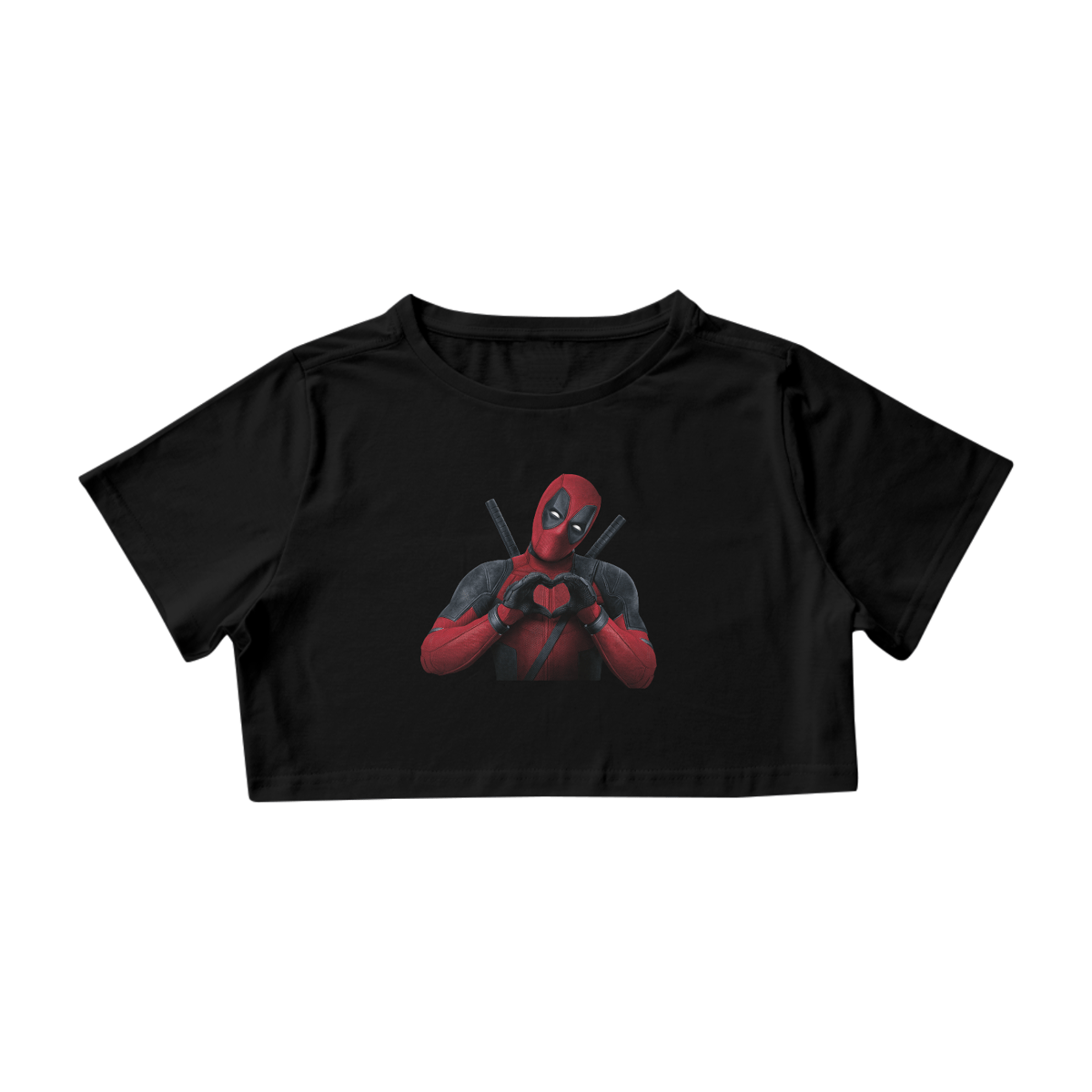 Nome do produto: Camiseta Dead Pool -  Cropped