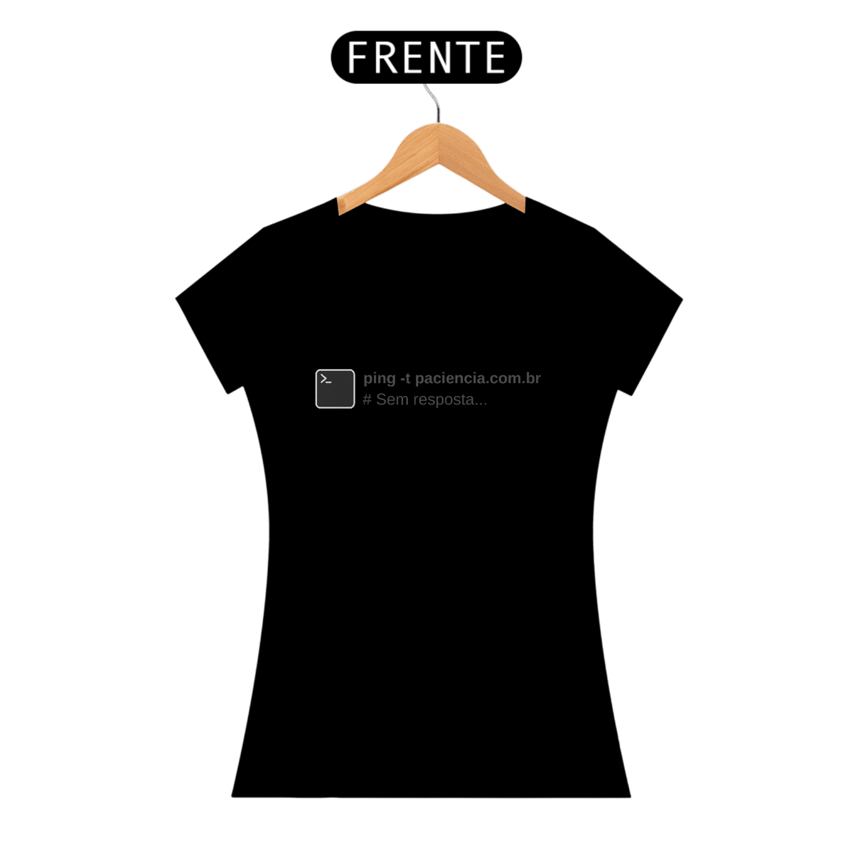 Nome do produto: Camiseta ping -t paciencia