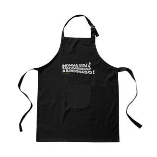 Nome do produto Avental WeDrop - Minha vida é um carinho abandonado!