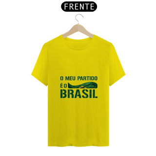 Nome do produto T-Shirt Classic O Meu Partido é o Brasil