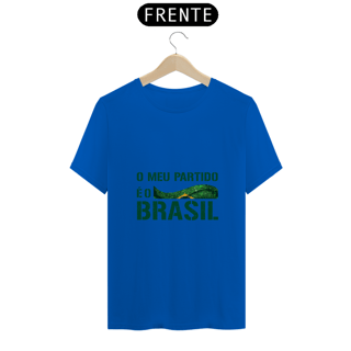 Nome do produto T-Shirt Quality Meu Partido é o Brasil