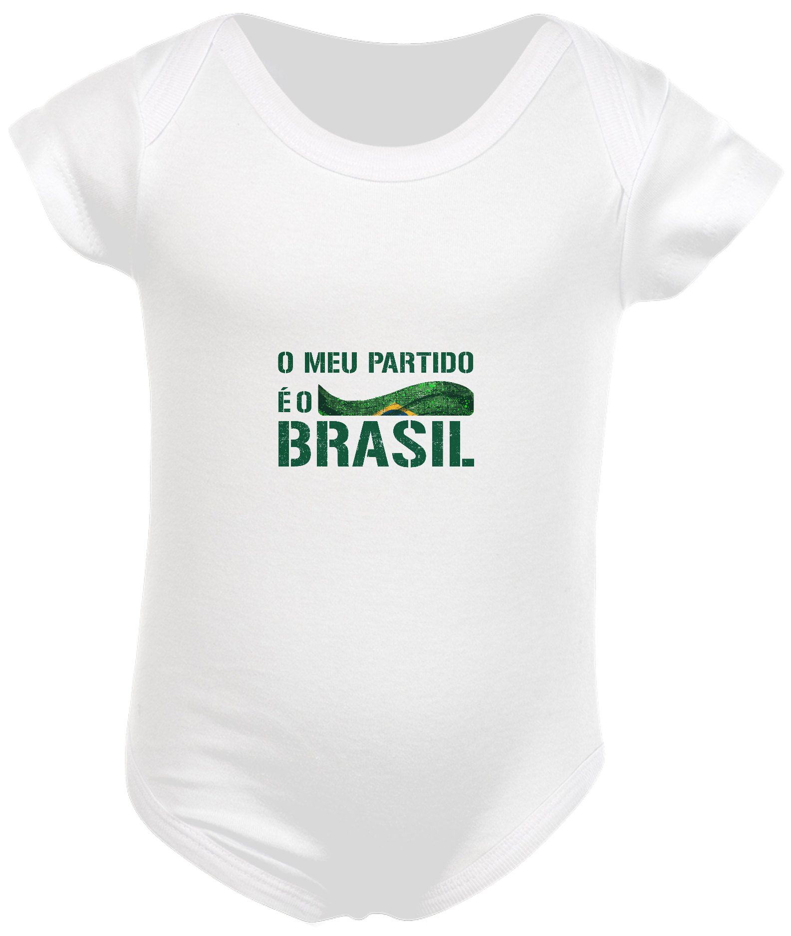 Body Infantil O Meu Partido é o Brasil