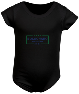 Nome do produto Body Infantil Bolsonaro Presidente