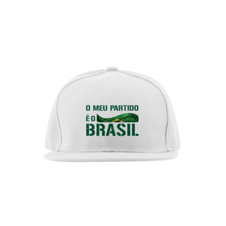 Boné Quality O Meu Partido é o Brasil