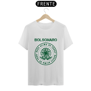 T-Shirt Prime  Bolsonaro - Deus Acima de Todos