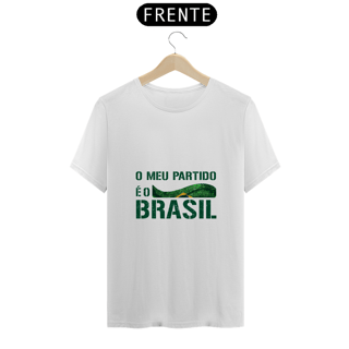 T-Shirt Prime O Meu Partido é o Brasil