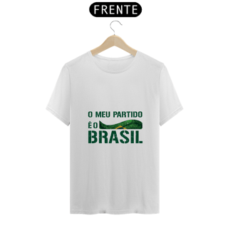 T-Shirt Classic O Meu Partido é o Brasil