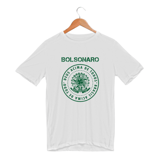 Nome do produto T-Shirt Dry UV Bolsonaro - Deus Acima de Todos