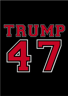 Poster Retrato Trump 47