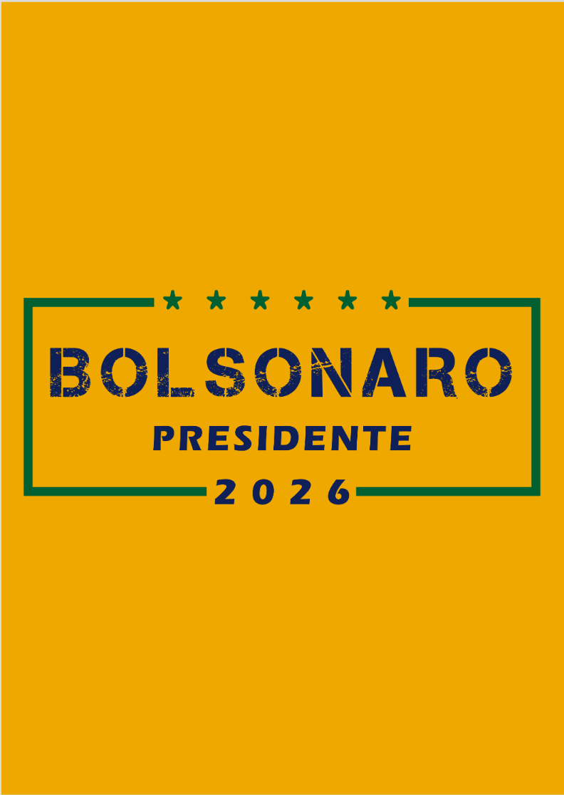 Poster Retrato Bolsonaro Presidente