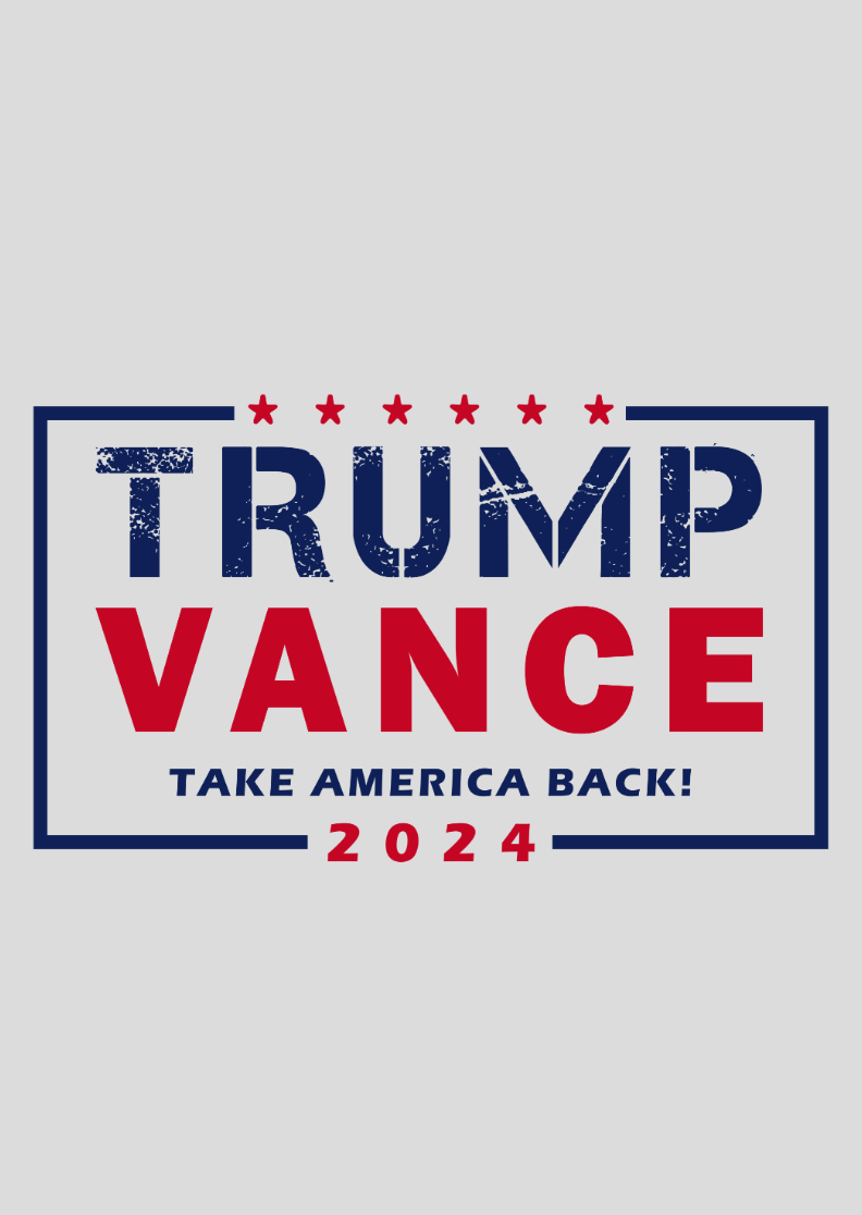 Poster Retrato Trump Vance