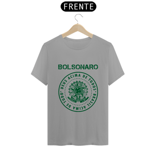 Nome do produto T-Shirt Quality Bolsonaro - Deus Acima de Todos