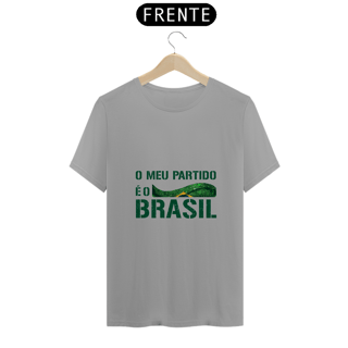 Nome do produto T-Shirt Quality Meu Partido é o Brasil